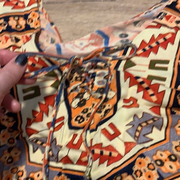 Vintage drop-skirt dress, sz small, very soft - Picture 3 of 5